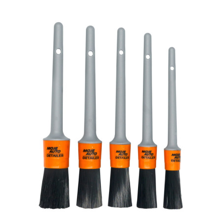 DETALHE CONJUNTO DE 5 PINCEIS