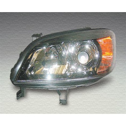 OPEL ZAFIRA 6/02-* FAROL ESQUERDO COM FAROLIM M/MARELLI (XENON)