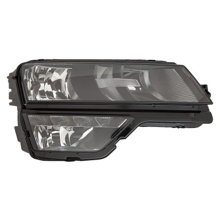 SKODA KAROQ 2017.07-* FAROL DIREITO ELÉCTRICO COM MOTOR COM FAROL NEVOEIRO (H7/H1/PY24W/W5W/H8/LED)