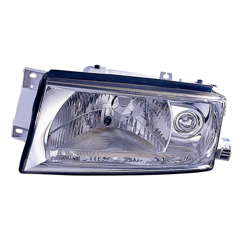 SKODA OCTAVIA 01-* FAROL ESQUERDO ELÉCTRICO COM FAROL NEVOEIRO