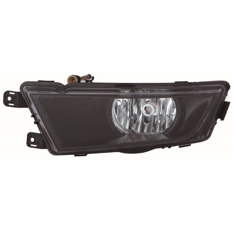 SKODA OCTAVIA 13-* FAROL NEVOEIRO ESQUERDO INTERIOR NEGRO (H8)