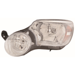 SKODA YETI 10-* FAROL ESQUERDO ELÉCTRICO COM MOTOR SEM FAROL NEVOEIRO (H4)