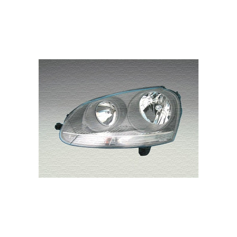 VW GOLF V 03-* FAROL ESQUERDO ELÉCTRICO COM FAROLIM M/MARELLI (BIXENON)