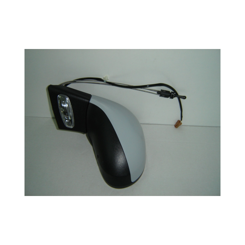 PEUGEOT 207 06-* ESPELHO ESQUERDO COM CAPA PARA PINTAR CONVEXO COM PISCA