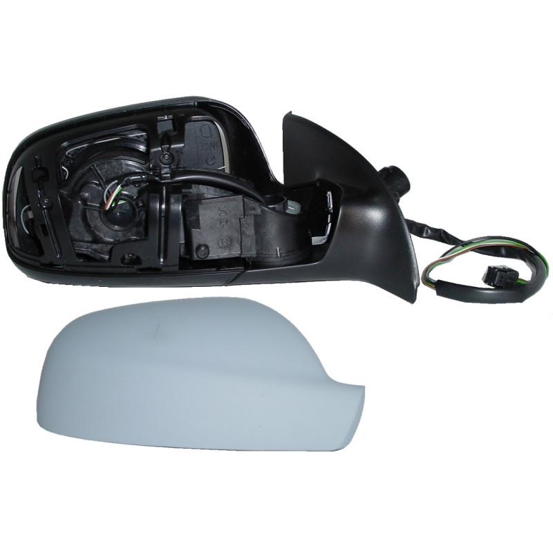 PEUGEOT 307 01-* ESPELHO DIREITO ELÉCTRICO PARA PINTAR CONVEXO TÉRMICO REBATÍVEL COM SENSOR 8 PINOS