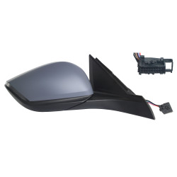 PEUGEOT 308/ASTRA 2021.07-* ESPELHO DIREITO ELÉCTRICO TÉRMICO COM PISCA CONVEXO PARA PINTAR SEM TEMPERATURA 8 PINOS