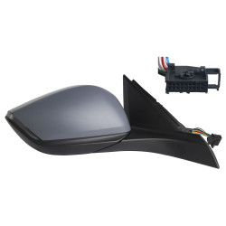 PEUGEOT 308/ASTRA 2021.07-* ESPELHO DIREITO REBATÍVEL COM PISCA CONVEXO PARA PINTAR SEM TEMPERATURA 11 PINOS