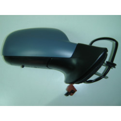 PEUGEOT 407 04-* ESPELHO DIREITO ELÉCTRICO PARA PINTAR CONVEXO TÉRMICO COM SENSOR AZUL