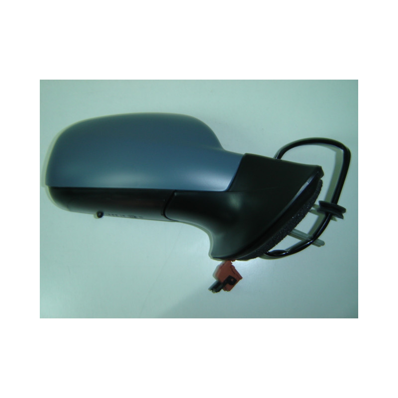 PEUGEOT 407 04-* ESPELHO DIREITO ELÉCTRICO PARA PINTAR CONVEXO TÉRMICO COM SENSOR AZUL