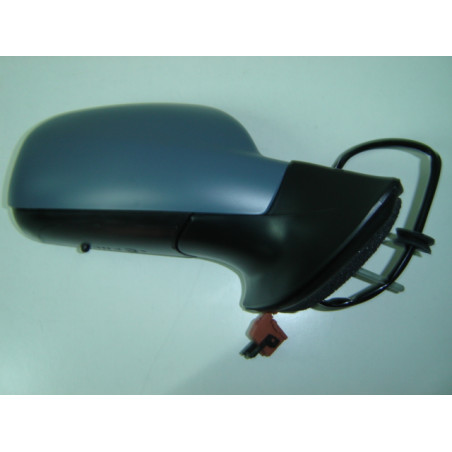 PEUGEOT 407 04-* ESPELHO DIREITO ELÉCTRICO PARA PINTAR CONVEXO TÉRMICO COM SENSOR AZUL