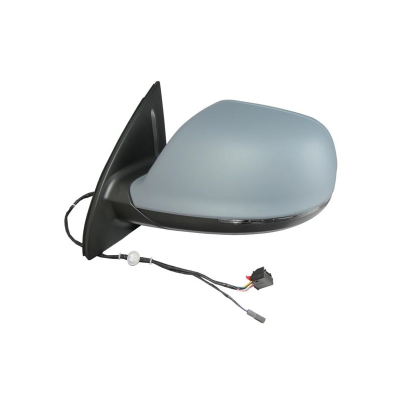AUDI Q7 10-* ESPELHO ESQUERDO ELÉCTRICO TÉRMICO REBATÍVEL COM PISCA 17 PINOS