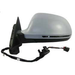 AUDI A3 08-10* ESPELHO ESQUERDO ELÉCTRICO PARA PINTAR ASFÉRICO TÉRMICO COM PISCA 8 PINOS (3 PORTAS)