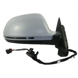 AUDI A3 08-10* ESPELHO DIREITO ELÉCTRICO PARA PINTAR TÉRMICO REBATÍVEL COM PISCA 10 PINOS (3 PORTAS)