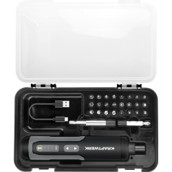 KIT DE CHAVE DE FENDAS ELÉCTRICA 3.6V USB-C 28 PEÇAS