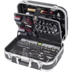 MALA FERRAMENTAS B100, 1/4" + 1/2", 170 PEÇAS