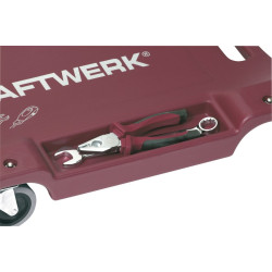 ESTRADO DE PLÁSTICO COM 6 RODAS