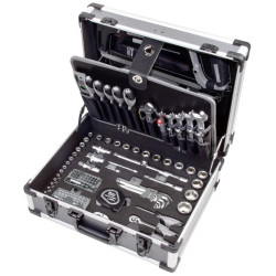 MALA FERRAMENTAS B147, 1/4 + 1/2, 158 PEÇAS