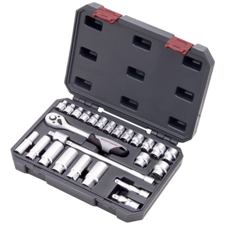 MALA DE CHAVES DE CAIXA 3/8", BASIC LINE, 26 PEÇAS