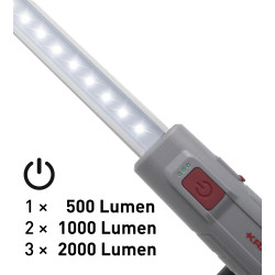 LUZ DE CAPÔ LED EXTENSÍVEL, 20 W / 50 SMD