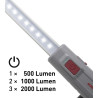 LUZ DE CAPÔ LED EXTENSÍVEL, 20 W / 50 SMD