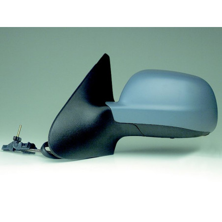 VW POLO 99-* ESPELHO DIREITO COM CAPA PARA PINTAR (MODELO PEQUENO)