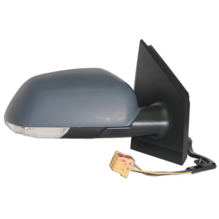 VW POLO 05-* ESPELHO DIREITO ELÉCTRICO PARA PINTAR CONVEXO TÉRMICO COM PISCA