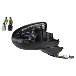 MERCEDES A W177 2018.03-* CARCAÇA ESPELHO DIREITO ELÉCTRICO TÉRMICO ASFÉRICO COM PISCA 7+4 PINOS