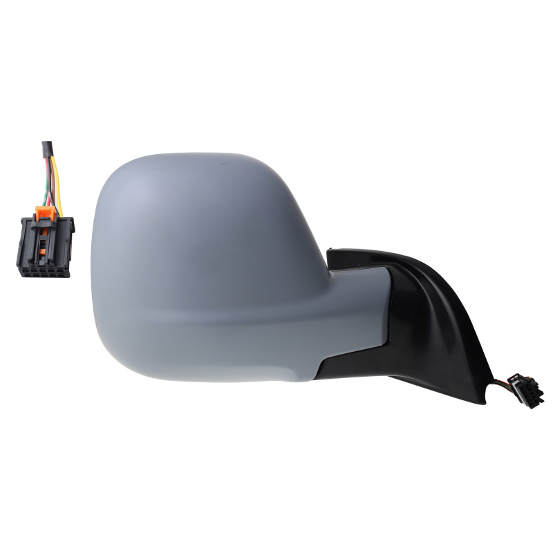 CITROEN BERLINGO/PARTNER 2018.06-* ESPELHO DIREITO ELÉCTRICO CONVEXO TÉRMICO PARA PINTAR COM SENSOR 5+2 PINOS