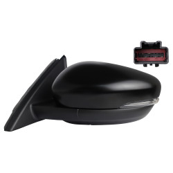 FORD KUGA 2020.03-* ESPELHO ESQUERDO ELÉCTRICO TÉRMICO PARA PINTAR REBATÍVEL COM PISCA LUZ CORTESIA CONVEXO 13 PINOS