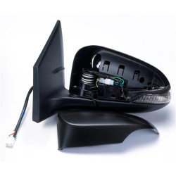TOYOTA AURIS 13-* ESPELHO ESQUERDO ELÉCTRICO PARA PINTAR TÉRMICO COM PISCA 7 PINOS