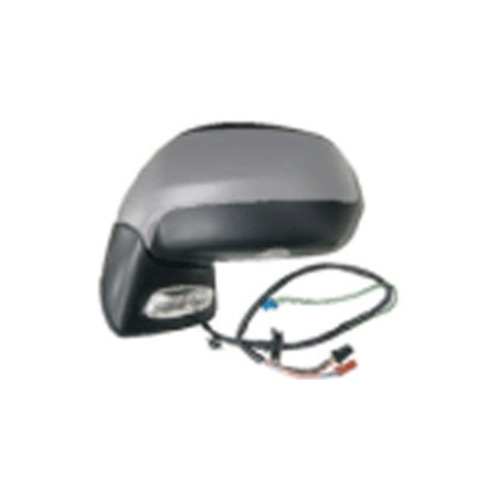CITROEN C4 PICASSO/GRANDE PICASSO 07-* ESPELHO ESQUERDO ELÉCTRICO PARA PINTAR CONVEXO TÉRMICO COM PISCA 7 PINOS