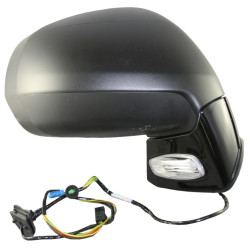 CITROEN C4 PICASSO 07-* ESPELHO DIREITO CONVEXO PARA PINTAR COM PISCA LUZ CORTESIA COM SENSOR 9 PINOS