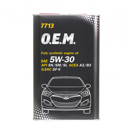 MANNOL 7713 OEM HYUNDAI KIA 5W30 1L (Emb.Metálica)