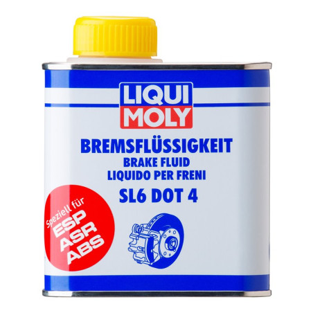 FLUIDO TRAVÕES SL6 DOT 4 LIQUI MOLY 500ML