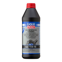 ÓLEO CAIXA VELOCIDADES 100% SINTÉTICO (GL5) SAE 75W-90 LIQUI MOLY 1L