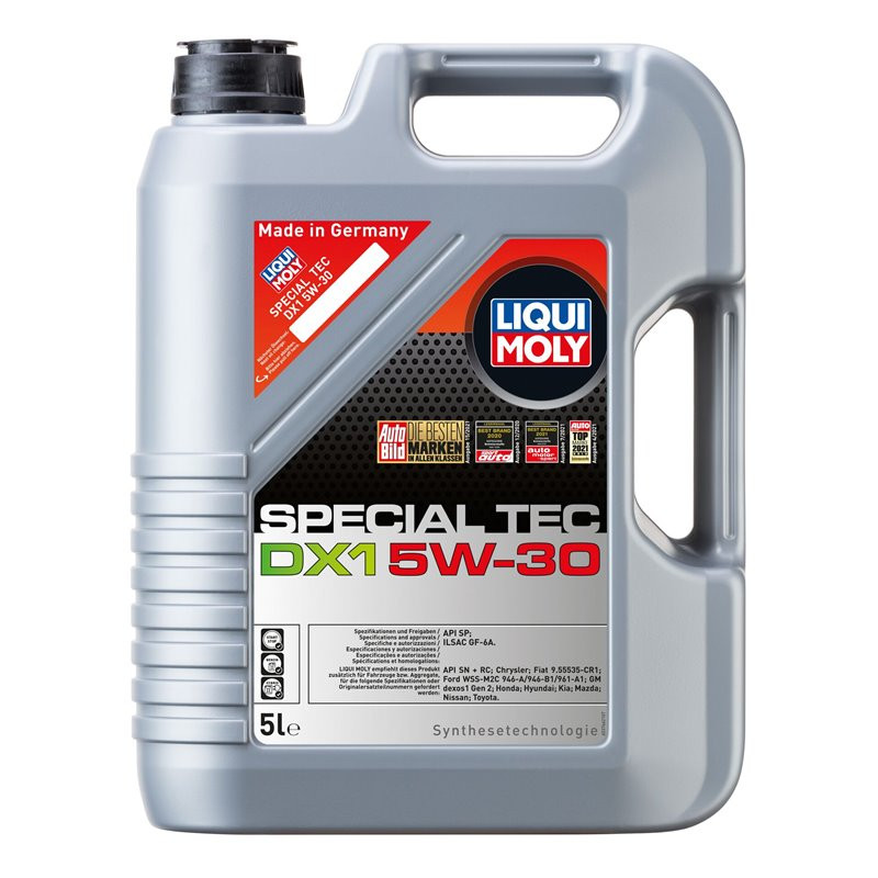 OLEO MOTOR SPECIAL TEC DX1 5W-30 LIQUI MOLY 5L