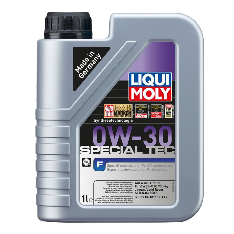 OLEO MOTOR SPECIAL TEC F 0W30 LIQUI MOLY 1L