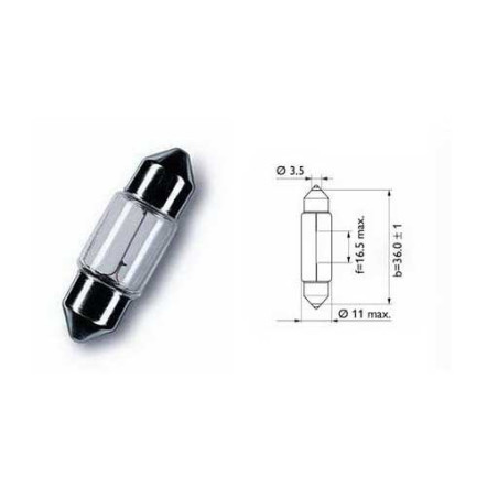 C5W Long Life 24V 5W 11x38 SV8,5