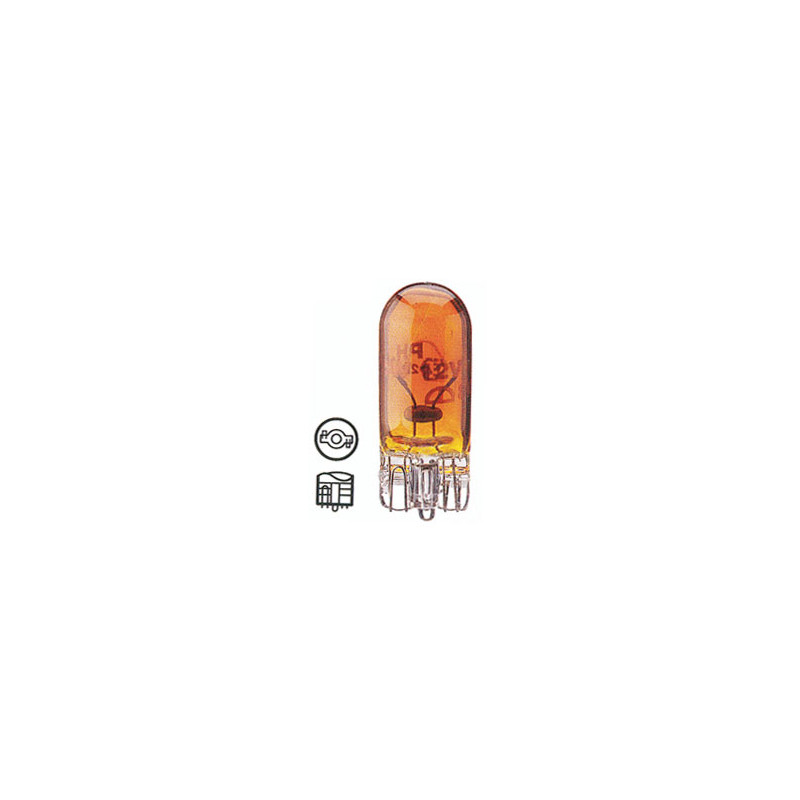 WY5W T10 12V5W W2.1X9.5D AMBER