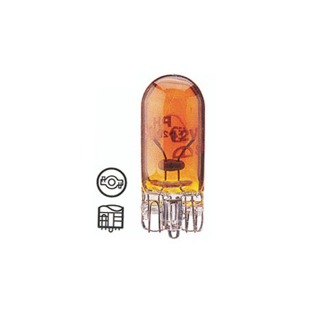WY5W T10 12V5W W2.1X9.5D AMBER