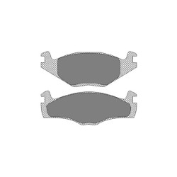 Jogo de pastilhas para travão de disco