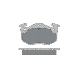Jogo de pastilhas para travão de disco