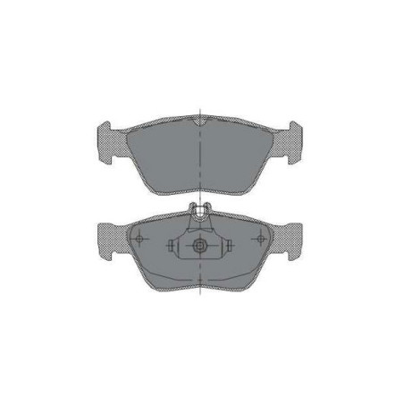 Jogo de pastilhas para travão de disco