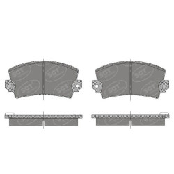 Jogo de pastilhas para travão de disco