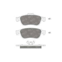 Jogo de pastilhas para travão de disco
