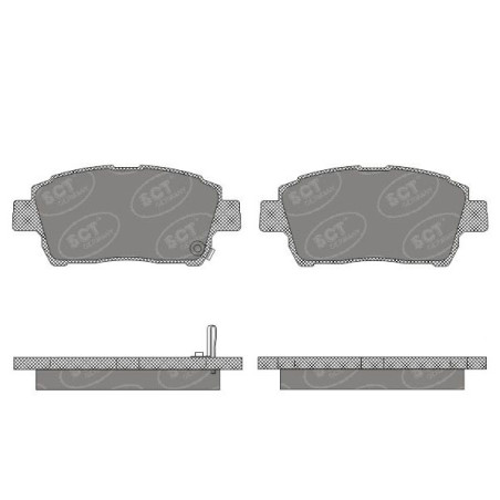 Jogo de pastilhas para travão de disco