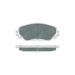 Jogo de pastilhas para travão de disco