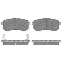 Jogo de pastilhas para travão de disco