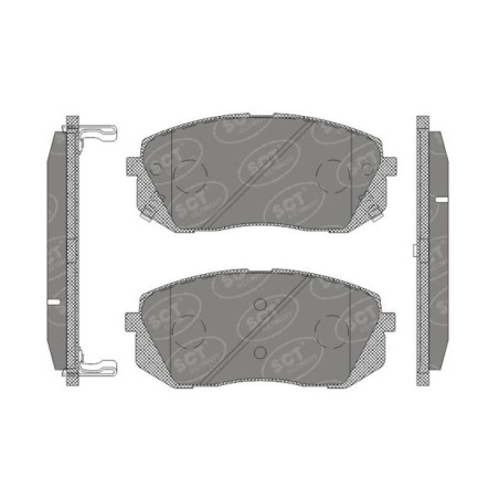 Jogo de pastilhas para travão de disco