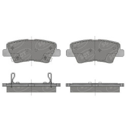 Jogo de pastilhas para travão de disco